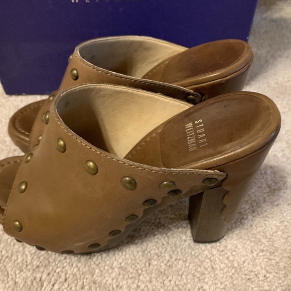 Stuart Weitzman Platform Clogs - Picture 6 of 8